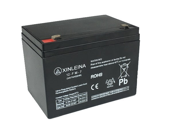 XINLEINA 24V 7Ah Lead-Acid Battery - For Electric Ride-On Toys