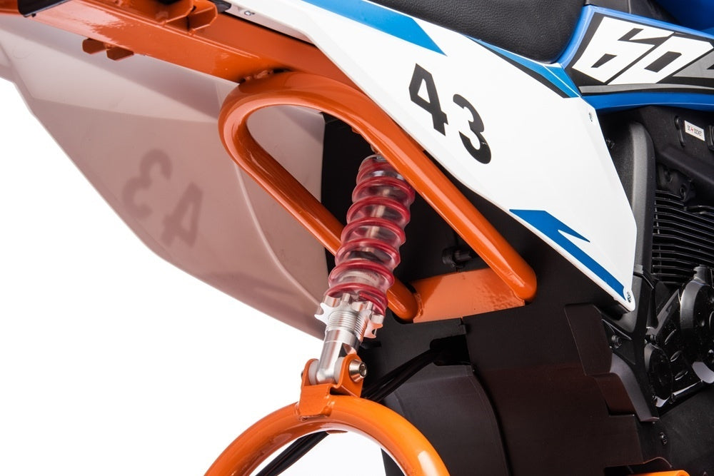 36V Electric Dirt Bike for Kids - Air Tires & Leather Seat