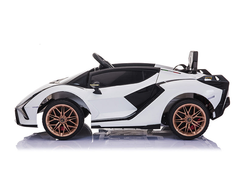 Licensed Lamborghini Sian 12V Kids Electric Car - Supercar with Gullwing Doors