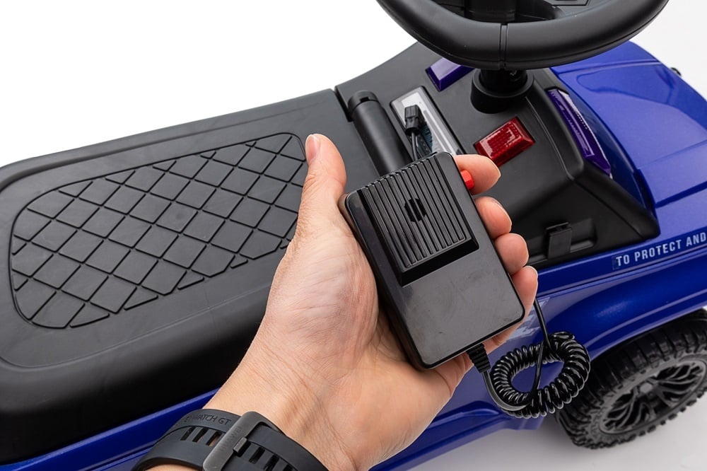 Police Push Car for Kids - Ride-On with Flashing Lights & Working Walkie Talkie