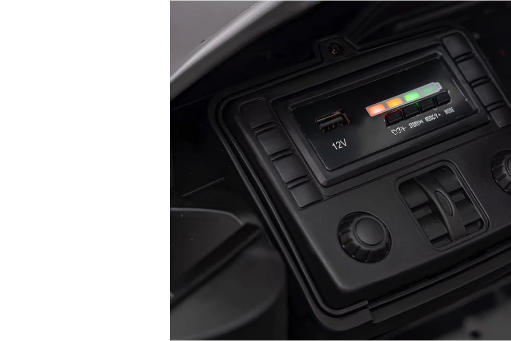 Licensed BMW M4 12V Kids Electric Car - Compact Sports Coupe with 5-Point Harness