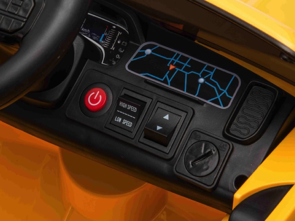 Licensed Ford Ranger 12V Kids Electric Truck with EVA Tires (Grey)