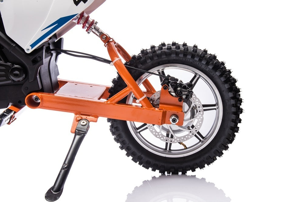 36V Electric Dirt Bike for Kids - Air Tires & Leather Seat
