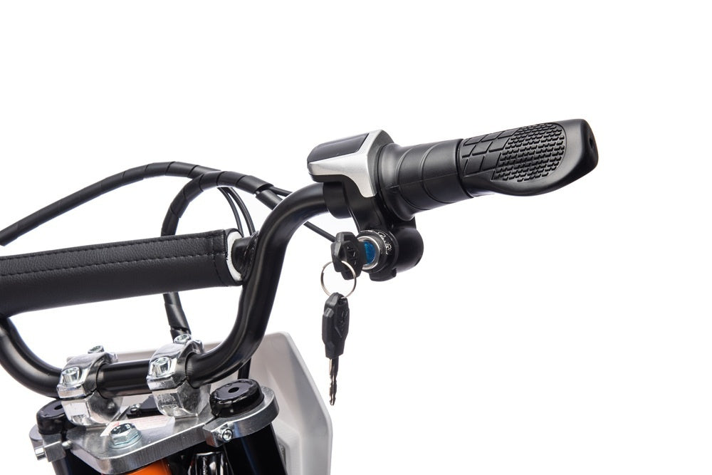 36V Electric Dirt Bike for Kids - Air Tires & Leather Seat