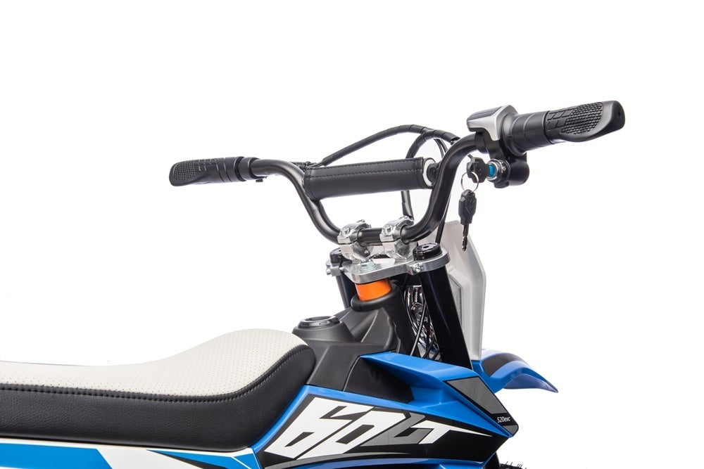 36V Electric Dirt Bike for Kids - Air Tires & Leather Seat