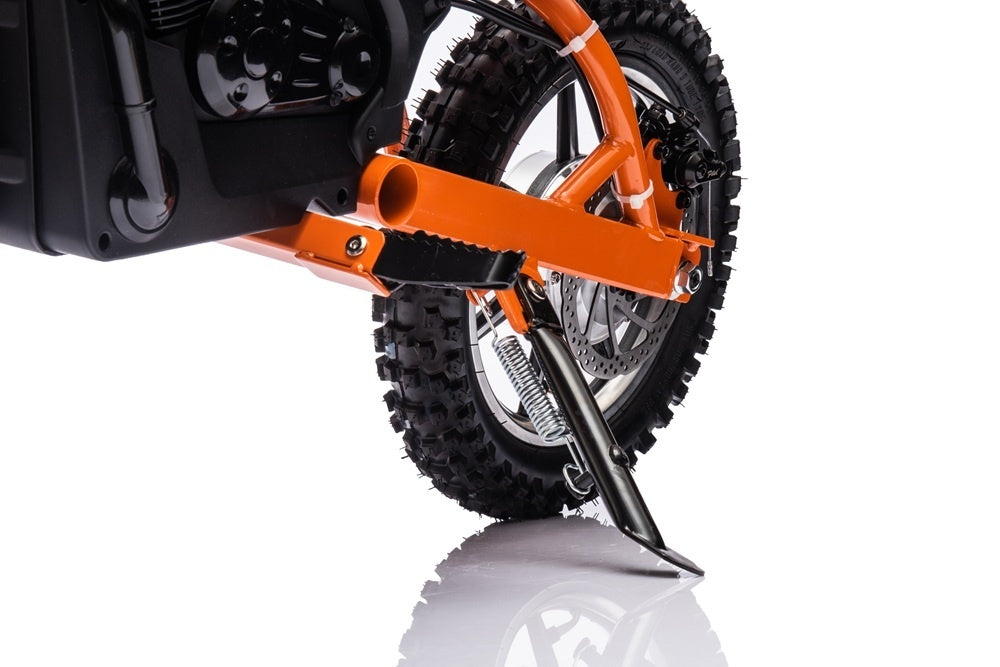 36V Electric Dirt Bike for Kids - Air Tires & Leather Seat