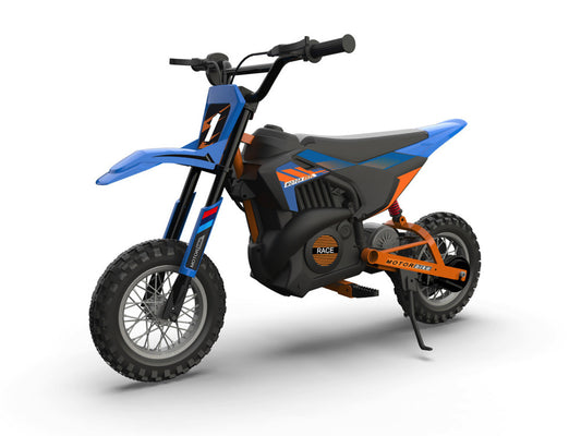 24V Electric Dirt Bike for Kids - Off-Road Motorcycle with Suspension & Air Tires