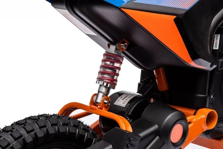 24V Electric Dirt Bike for Kids - Off-Road Motorcycle with Suspension & Air Tires