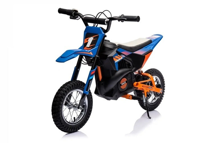 24V Electric Dirt Bike for Kids - Off-Road Motorcycle with Suspension & Air Tires