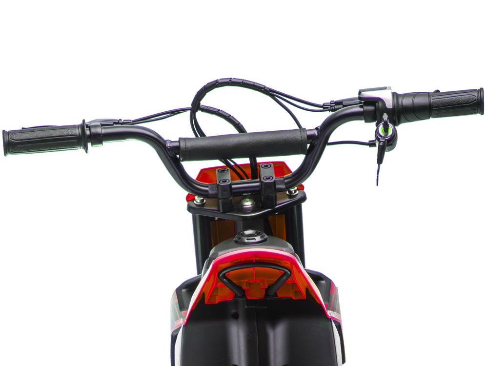 24V Electric Dirt Bike for Kids - Off-Road Motorcycle with Suspension & Air Tires