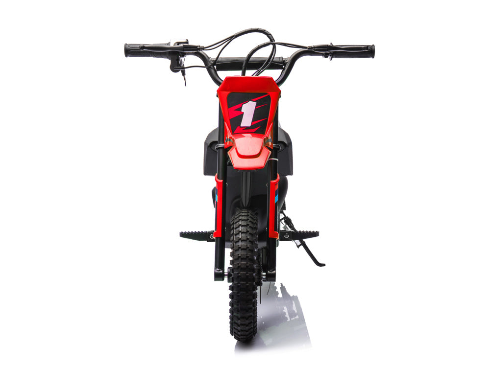24V Electric Dirt Bike for Kids - Off-Road Motorcycle with Suspension & Air Tires