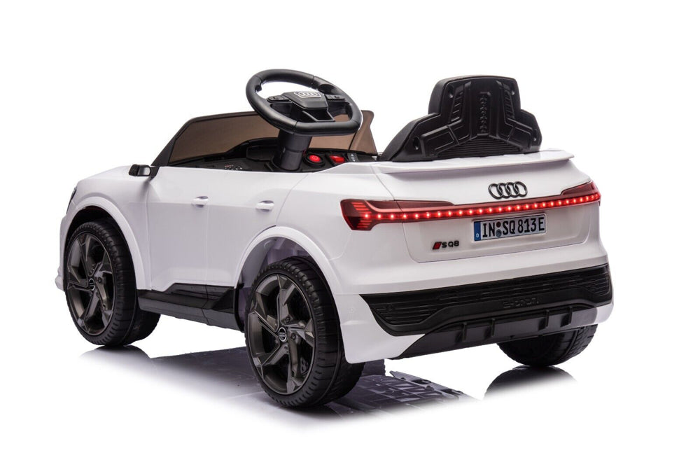 Licensed Audi S Q8 12V Kids Electric Car - Compact SUV with Bluetooth