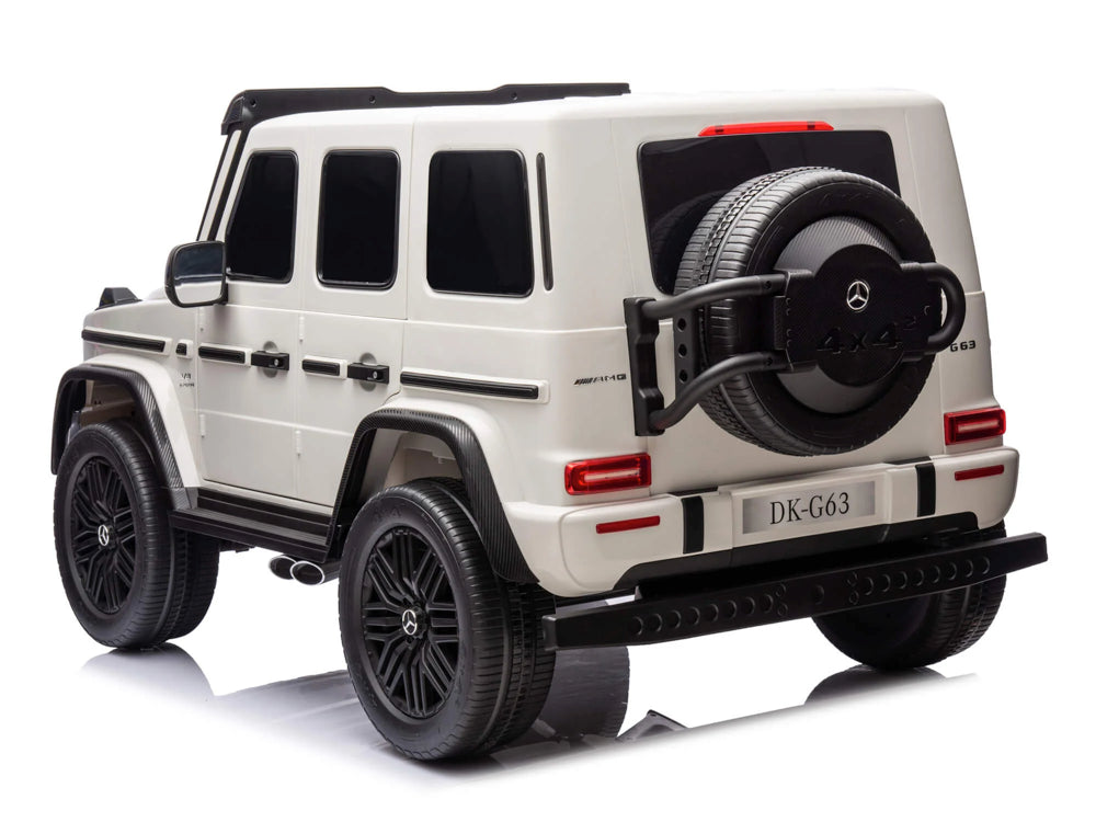 Licensed Mercedes-Benz G63 AMG 24V 2-Seater Kids Electric Car - 4WD Luxury SUV