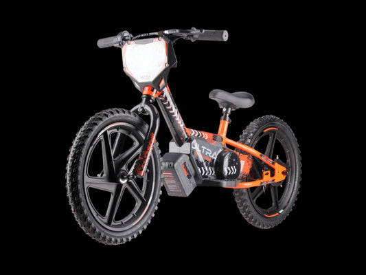 24V Electric Balance Bike - 16" Air Tires with 180W Motor (Orange)