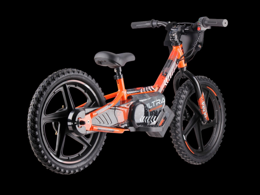 24V Electric Balance Bike - 16" Air Tires with 180W Motor (Orange)