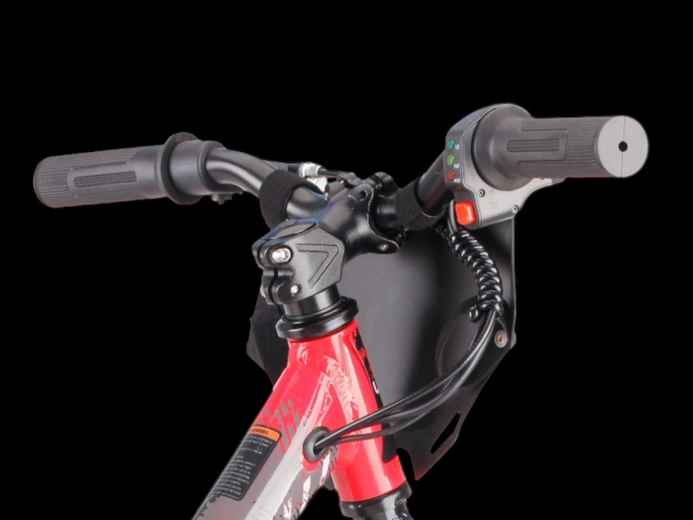 24V Electric Balance Bike - 16" Air Tires with 180W Motor (Red)