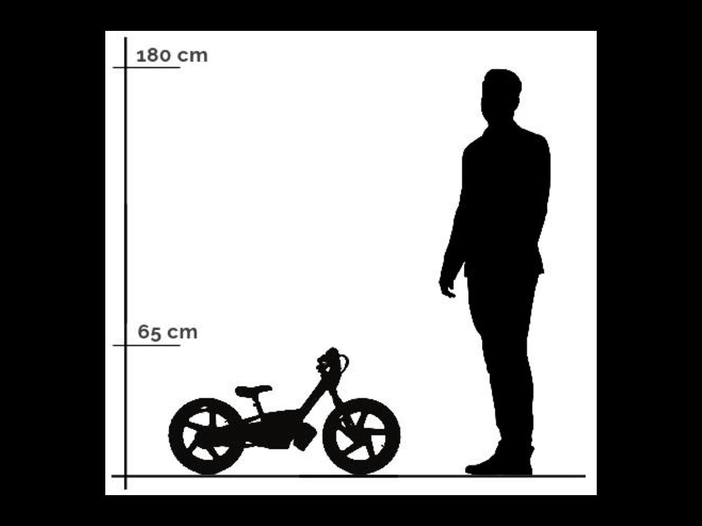 24V Electric Balance Bike - 16" Air Tires with 180W Motor (Red)