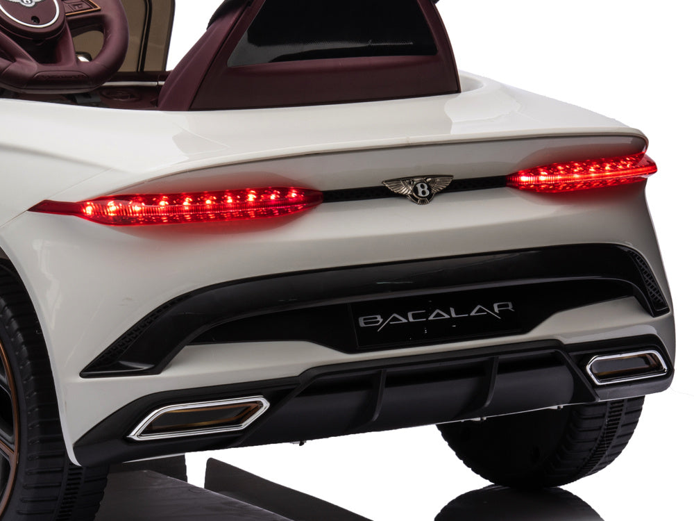 Licensed Bentley Bacalar 12V Kids Electric Car - Luxury Convertible with 4WD