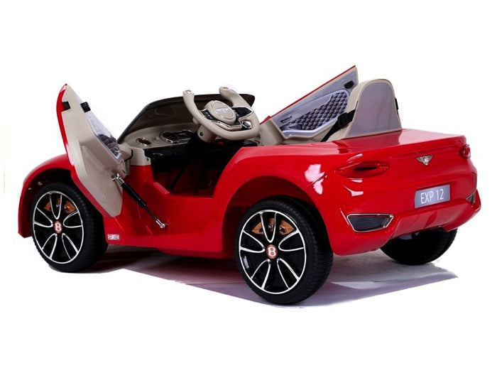 Licensed Bentley EXP 12V Kids Electric Car - Compact Luxury Convertible