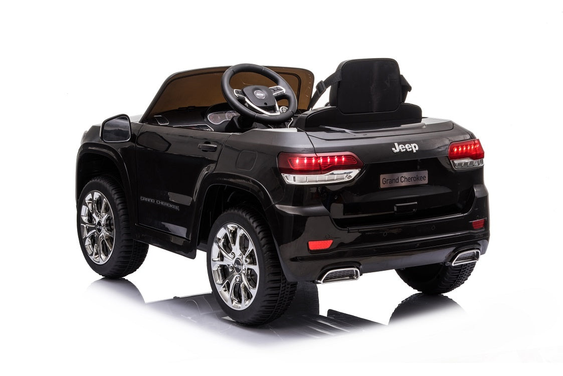 Jeep Grand Cherokee 12V Kids Electric Car - Luxury SUV with High-Gloss Finish