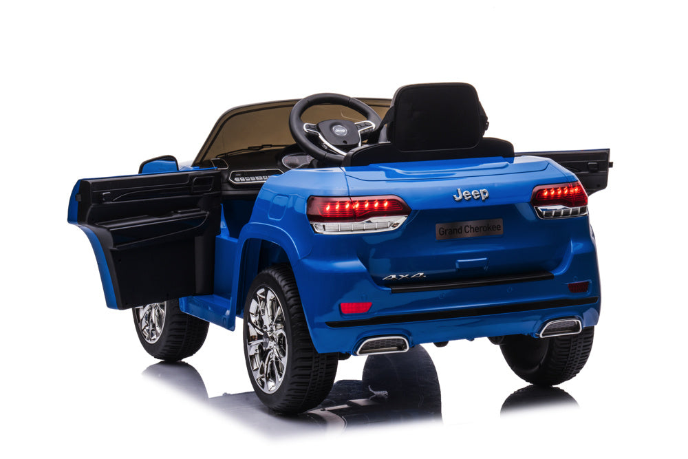Licensed Jeep Grand Cherokee 12V Kids Electric Car - Adventure SUV with Music