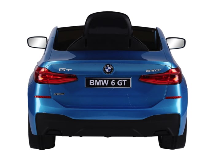 Licensed BMW 6 GT 12V Kids Electric Car - Compact Luxury Sedan with Rubber Tires