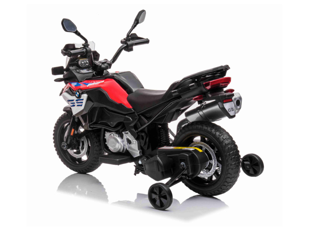 Licensed BMW F 850 GS Adventure 12V Kids Electric Motorcycle - All-Road with Training Wheels