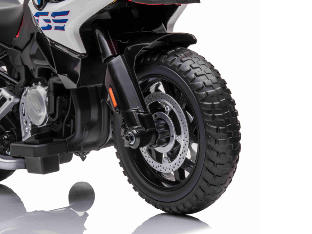 Licensed BMW F 850 GS Adventure 12V Kids Electric Motorcycle - All-Road with Training Wheels