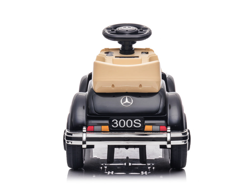 Licensed Mercedes-Benz 300S Classic Push Car - Ride-On Toy for Toddlers