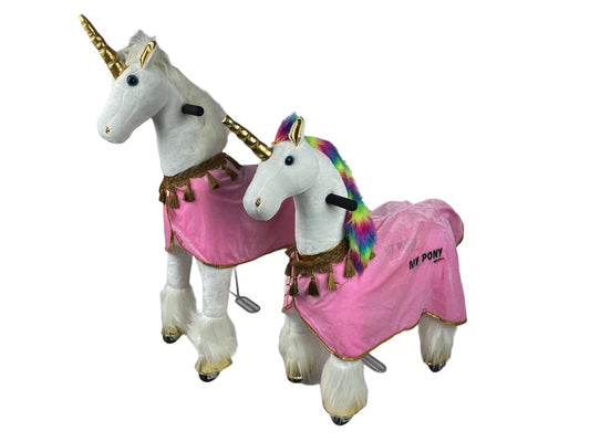 MY PONY Horse Blanket Accessory - Pink Saddle Blanket for Small & Medium Sizes