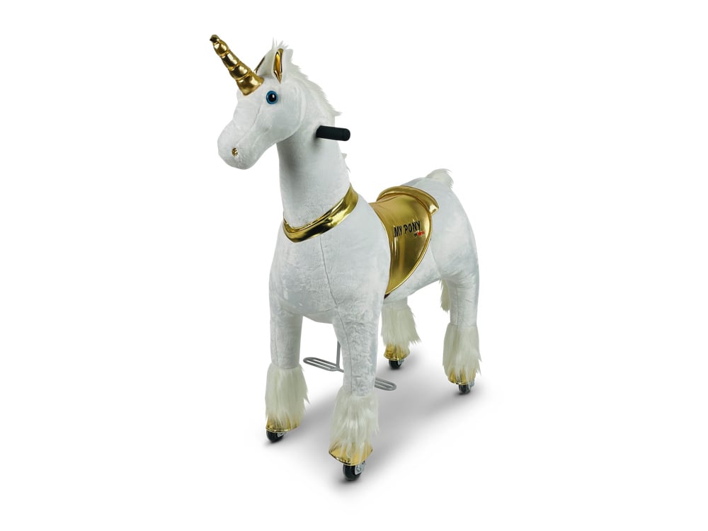 MY PONY Ride-On Unicorn - Medium Size (Ages 4-10)