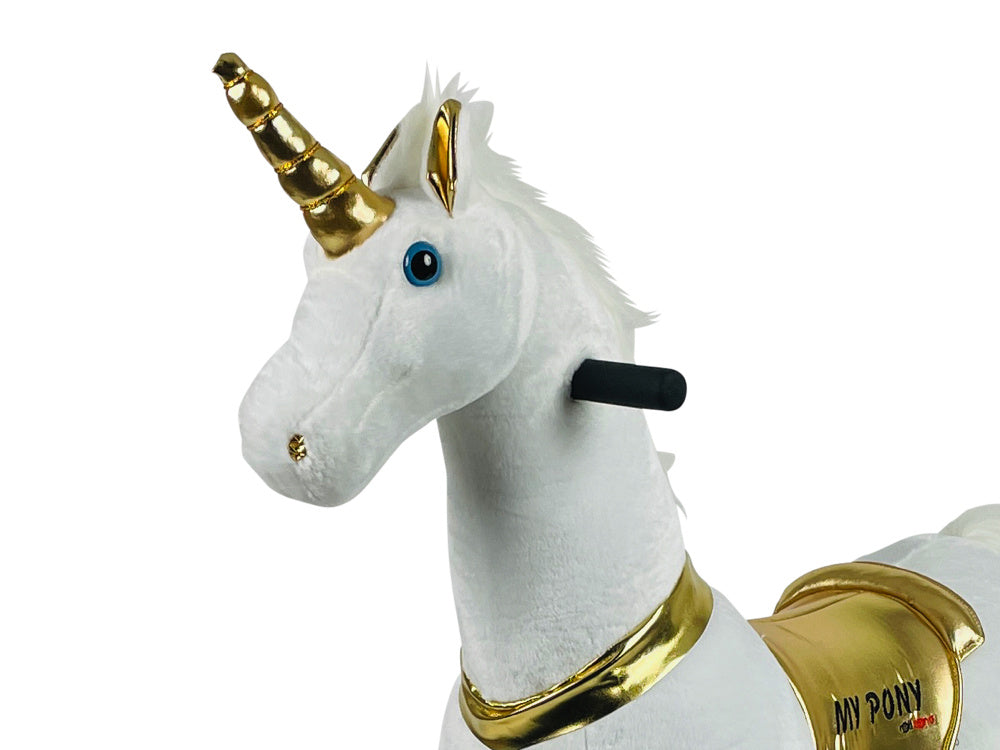 MY PONY Ride-On Unicorn - Medium Size (Ages 4-10)