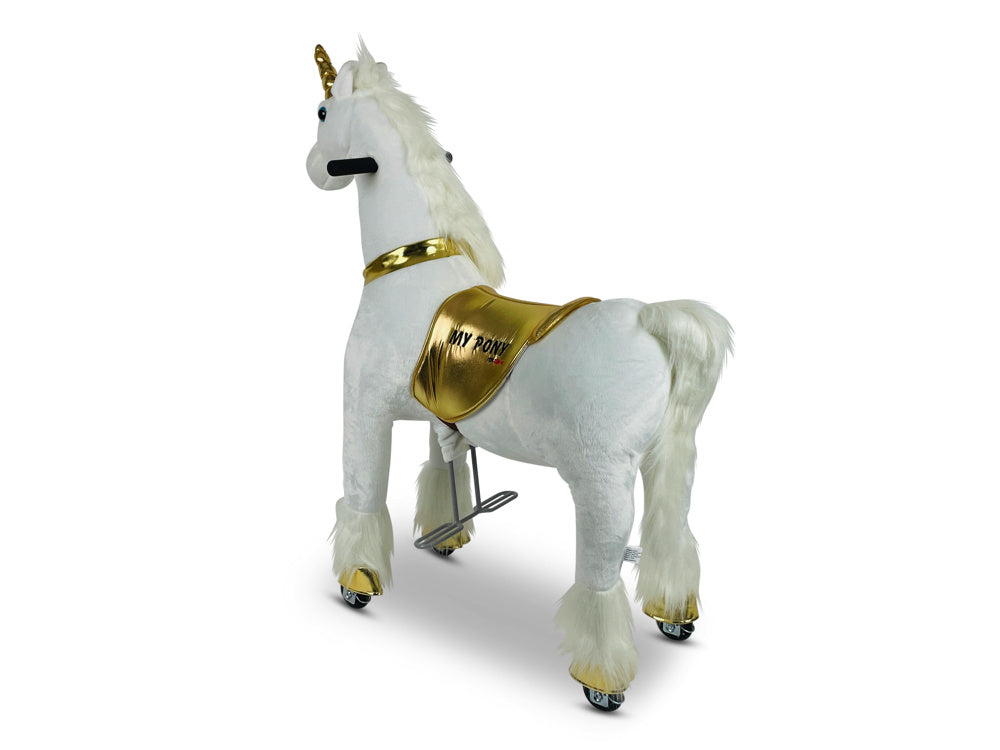 MY PONY Ride-On Unicorn - Medium Size (Ages 4-10)