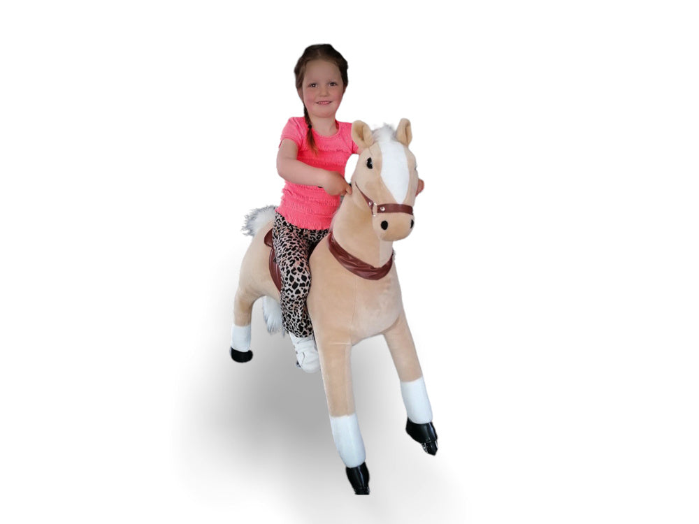 MY PONY Ride-On Horse - Medium Size (Ages 4-10)