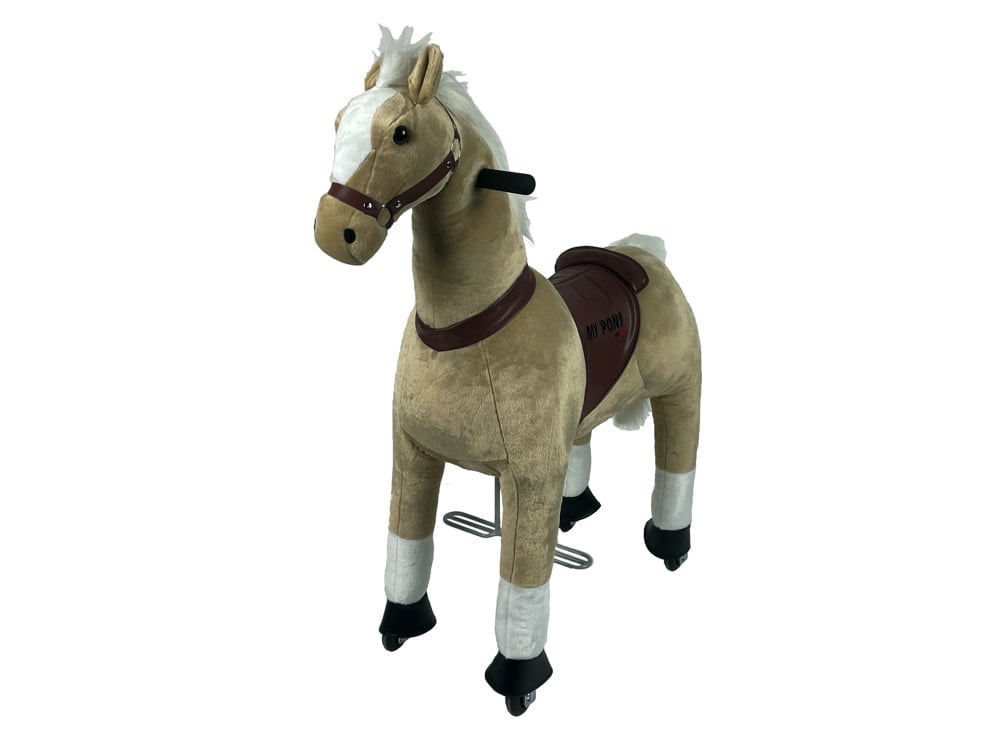 MY PONY Ride-On Horse Toy - Galloping Action for Kids Ages 3-6 (Small)