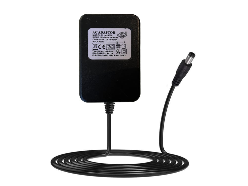 6V Battery Charger for Kids Ride-On Toys - Round Plug Connector 1000mA