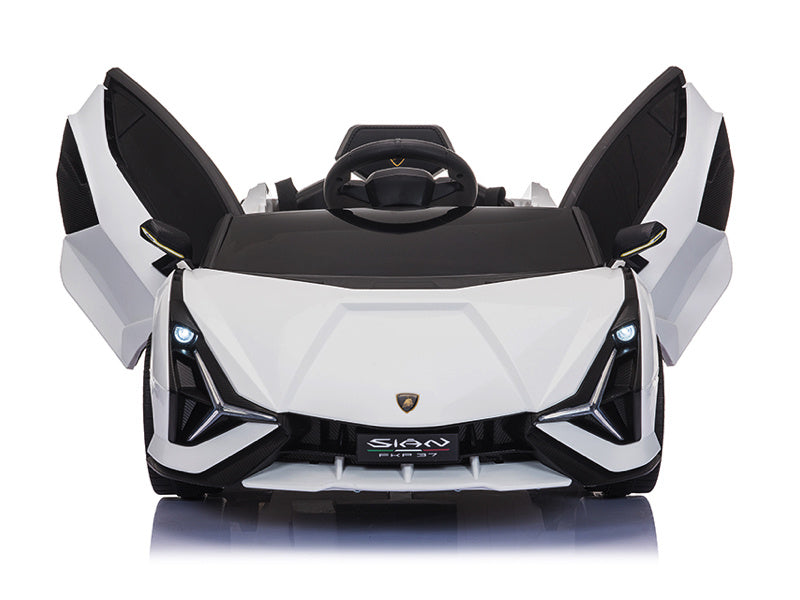 Licensed Lamborghini Sian 12V Kids Electric Car - Supercar with Gullwing Doors