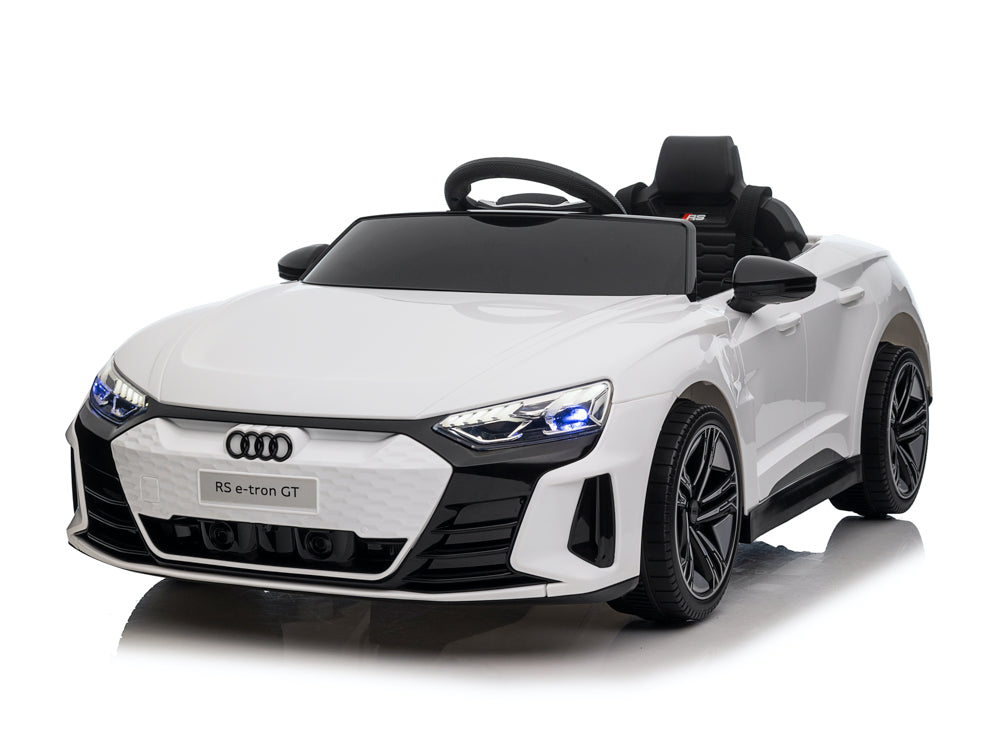 Licensed Audi RS e-tron GT 12V Kids Electric Car with Music Module (White)