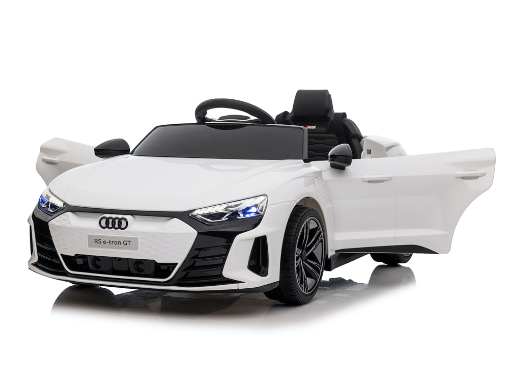 Licensed Audi RS e-tron GT 12V Kids Electric Car with Music Module (White)