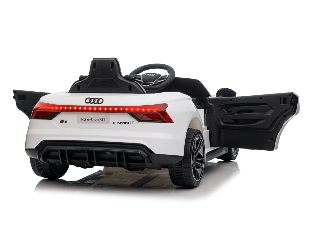 Licensed Audi RS e-tron GT 12V Kids Electric Car with Music Module (White)