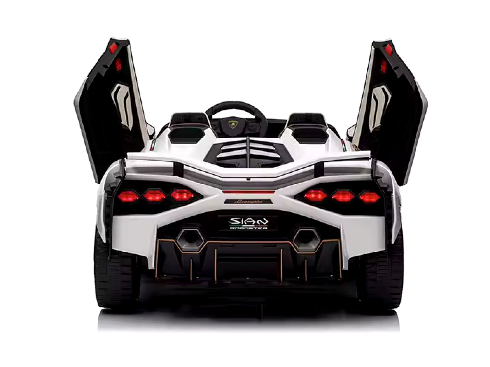 Licensed Lamborghini Sian 24V Kids Electric Car - 2-Seater with 4WD & 200W Motors