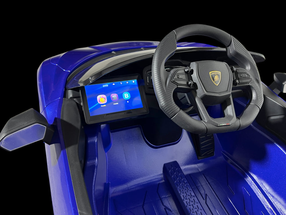 Lamborghini Revuelto 12V Kids Electric Car - Luxury Supercar with MP4 Screen & Bluetooth