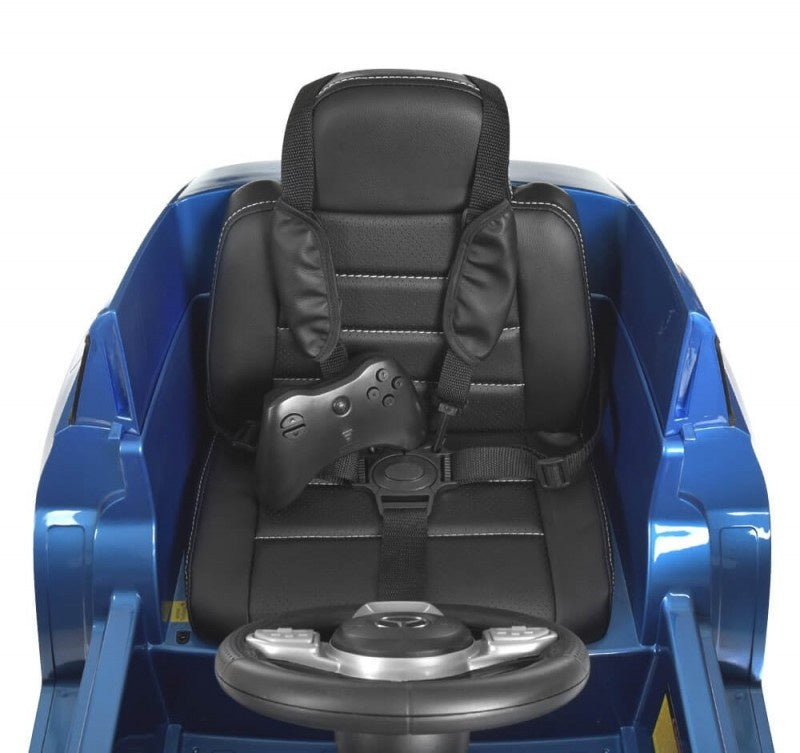 Licensed Mercedes-Benz GLE 450 12V Kids Electric Car - Premium SUV with MP3 Screen (Blue)