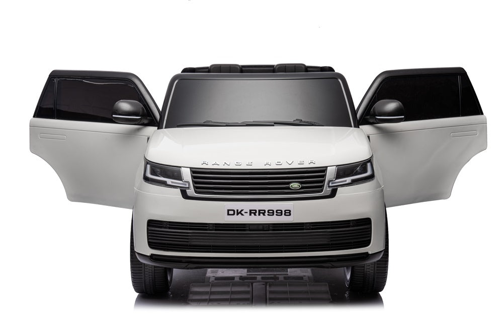 Licensed Land Rover Range Rover 24V Kids Electric Car - 2-Seater SUV with Key Start