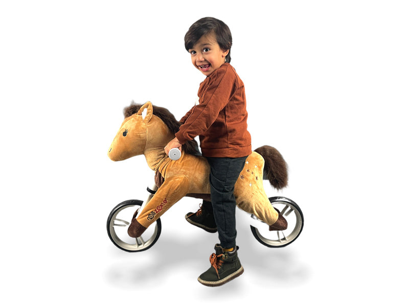 Horse Balance Bike for Kids - Animal Design with Adjustable Seat (Ages 2-5)