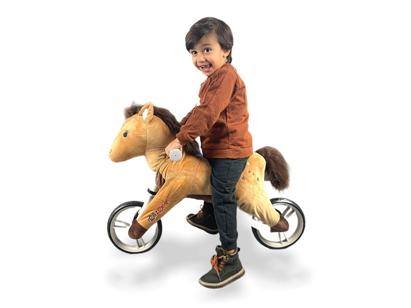 Horse Balance Bike for Kids - Animal Design with Adjustable Seat (Ages 2-5)