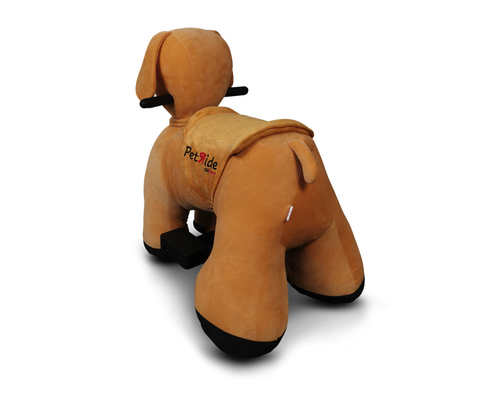 PetRide Electric Ride-On Dog - Battery Powered Pet Ride for Kids Ages 3-7