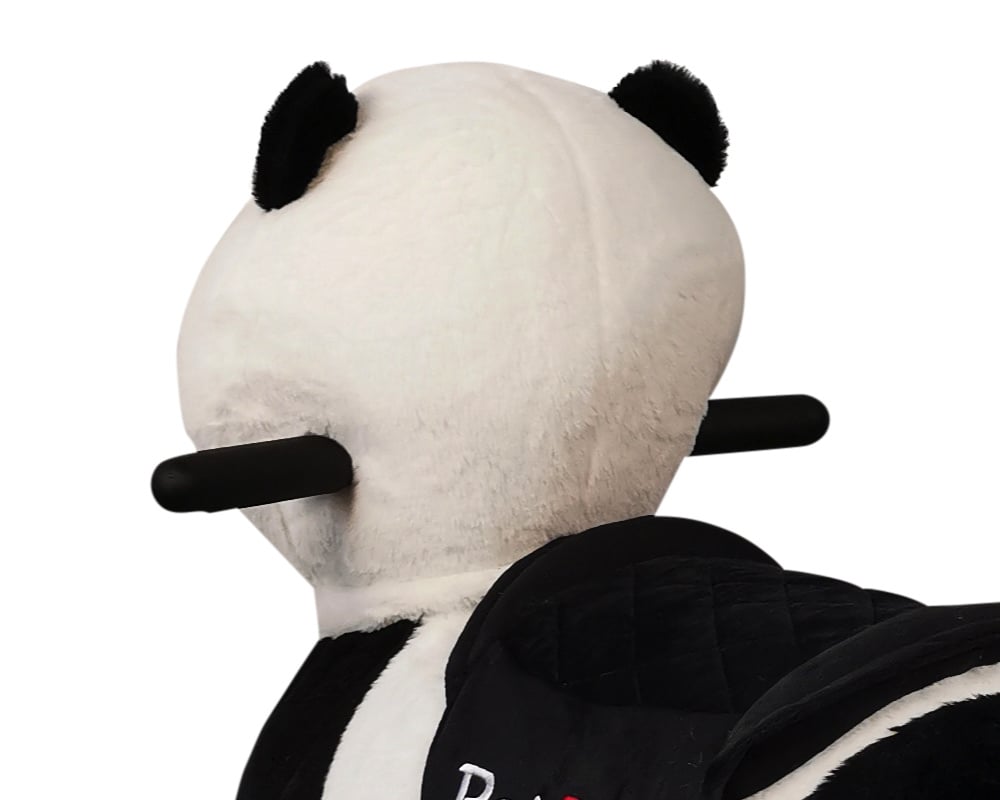 PetRide Electric Ride-On Panda - Forward & Reverse Motorized Animal Toy