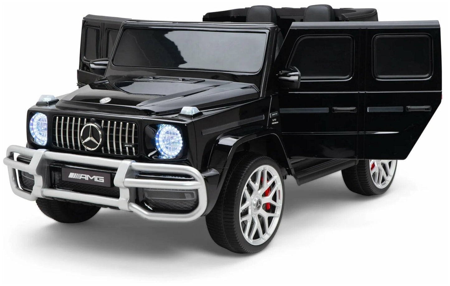 Licensed Mercedes G63 AMG 2-Seater 24V Kids Electric Car - 4x4 All-Wheel Drive SUV