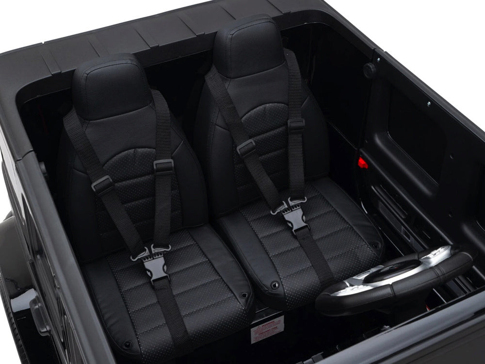 Licensed Mercedes G63 AMG 2-Seater 24V Kids Electric Car - 4x4 All-Wheel Drive SUV